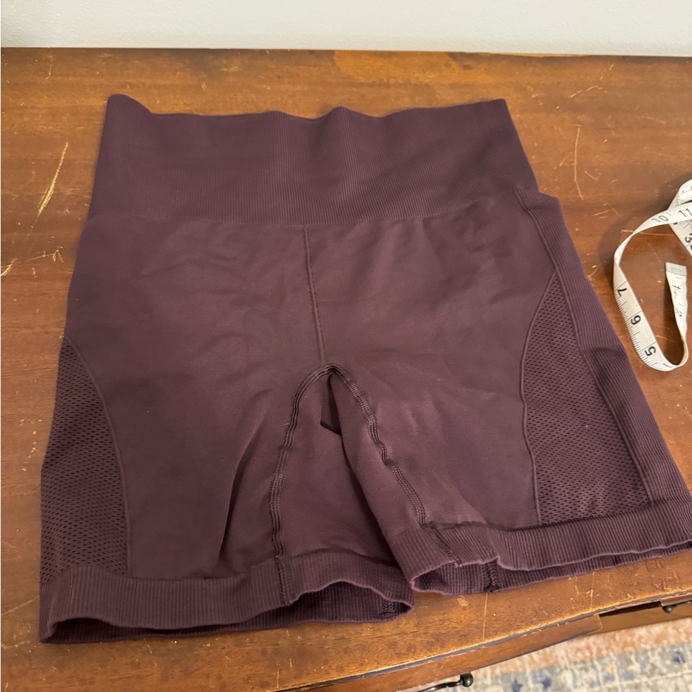 lululemon athletica Dark Purple Bike Shorts